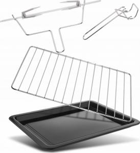 Mini piekarnik TurboTronic Duży piekarnik elektryczny TurboTronic 45L rożen termoobieg 2000W 11