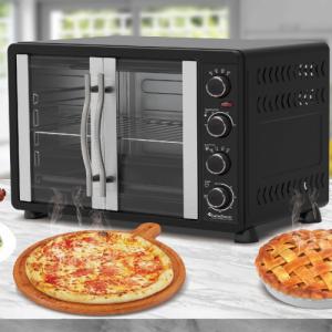 Mini piekarnik TurboTronic Duży piekarnik elektryczny TurboTronic 45L rożen termoobieg 2000W 2