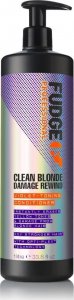 FUDGE_Clean Blonde Damage Rewind Violet-Toning Conditioner regenerująca i tonująca odżywka do włosów blond 1L 1