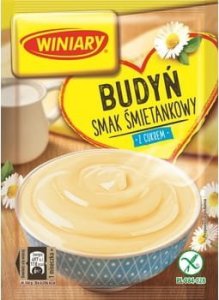 WINIARY WINIARY Budyń z cukrem smak śmietankowy 60g 1