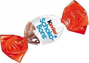 KINDER Schoko-Bons -  Cukierki Z Mlecznej Czekolady Z Nadzieniem Mlecznym I Orzechami- 125G 2