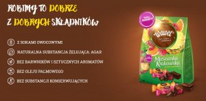 WAWEL  Mieszanka Krakowska - Galaretki W Czekoladzie - 280G 4