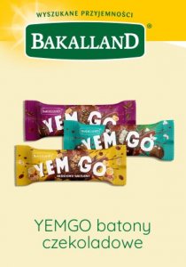 BAKALLAND YEMGO Baton Kakaowo - Kawowy  W Czekoladzie - 40G BLISKI TERMIN WAŻNOŚCI 6