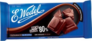 WEDEL Czekolada Mocno Gorzka 80% (80g) 3
