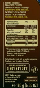 WEDEL  Kakao Ciemne z Ghany - 180G 6