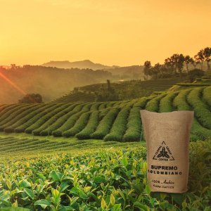Kawa ziarnista Supremo Colombiano 1 kg 5