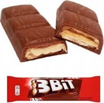3 BIT Baton W Czekoladzie Mlecznej  46g 2