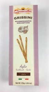 Pane Alba Grissini włoskie paluszki chlebowe 125g czosnek 2