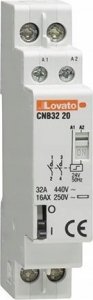Lovato Electric Przekaźnik zatrzaskowy, jedno lub dwubiegunowy, 20A AC1, 24VAC (2Z) 1