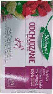 HERBAPOL Odchudzanie FemiAGE -  Herbatka Ziołowo-Owocowa O Smaku Truskawkowo-Malinowym (40 G) - 20 Torebek 2