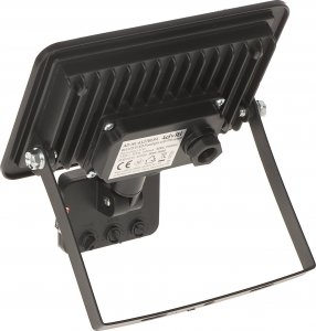 Naświetlacz Orno BULLED S 30W naświetlacz z PIR, 2400lm, IP44, 4000K, aluminium + szkło,AD-NL-6137BLR4 2