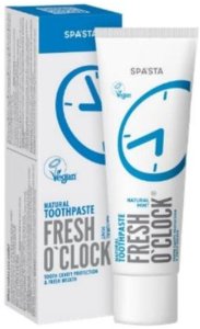 Greencosmetic Group LLC SPASTA Fresh o'clock pasta do zębów ochrona i świeżość, 90ml 1