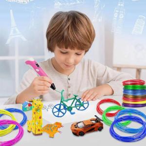 Retoo WKŁADY DO DŁUGOPISU 3D PEN 100m 20 KOLORÓW x 5m 4