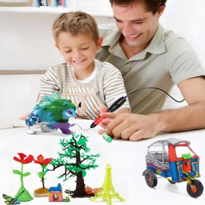 Retoo WKŁADY DO DŁUGOPISU 3D PEN 100m 20 KOLORÓW x 5m 5