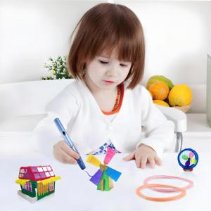 Retoo WKŁADY DO DŁUGOPISU 3D PEN 100m 20 KOLORÓW x 5m 6