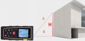 Dalmierz laserowy Retoo DALMIERZ LASEROWY MIERNIK ODLEGŁOŚCI CYFROWY 40M 21