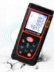 Dalmierz laserowy Retoo DALMIERZ LASEROWY MIERNIK ODLEGŁOŚCI CYFROWY 40M 22