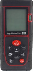 Dalmierz laserowy Retoo DALMIERZ LASEROWY MIERNIK ODLEGŁOŚCI CYFROWY 40M 27