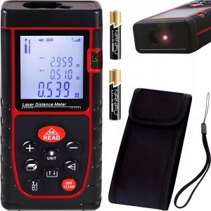 Dalmierz laserowy Retoo DALMIERZ LASEROWY MIERNIK ODLEGŁOŚCI CYFROWY 40M 5