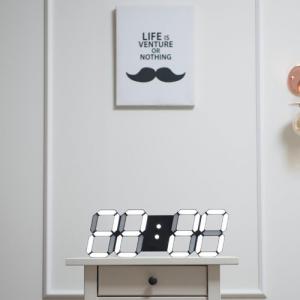 Retoo ZEGAR ELEGRONICZNY LED BUDZIK TERMOMETR ALARM DATA 11