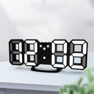 Retoo ZEGAR ELEGRONICZNY LED BUDZIK TERMOMETR ALARM DATA 12