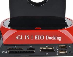 Stacja dokująca Retoo STACJA DOKUJĄCA DYSKÓW SATA IDE ATA HDD USB MINI 13
