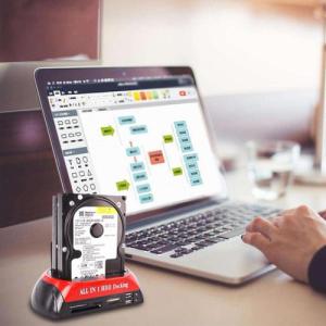 Stacja dokująca Retoo STACJA DOKUJĄCA DYSKÓW SATA IDE ATA HDD USB MINI 5