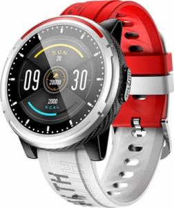 Smartwatch Kumi M1 Biało-czerwony  (KU-M1/RD) 1