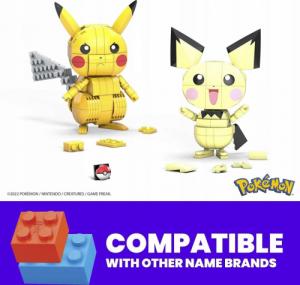 Mattel mega construx pokemon pikachu pichu raichu klocki 4
