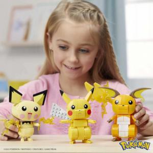 Mattel mega construx pokemon pikachu pichu raichu klocki 5