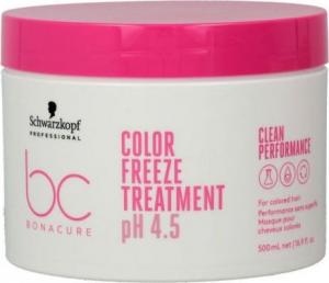 Schwarzkopf Maseczka do włosów farbowanych Schwarzkopf Bonacure Color Freeze (500 ml) pH 4.5 1