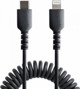 Kabel USB StarTech USB-C - Lightning 0.5 m Czarny (RUSB2CLT50CMBC) 1
