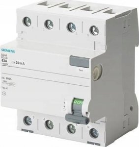 Siemens Wyłącznik różnicowo prądowy AC 4p 40a 300mA 5SV4644-0 1