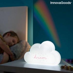 InnovaGoods Lampka Projektor Tęczy z Naklejkami Claibow InnovaGoods 2