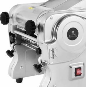 Maszynka do makaronu Royal Catering Maszynka krajalnica do wyrobu makaronu elektryczna ze stali nierdzewnej 230 V 550 W 180 mm Maszynka krajalnica do wyrobu makaronu elektryczna ze stali nierdzewnej 230 V 550 W 180 mm 5