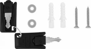 FROMM&STARCK Szafka metalowa biurowa na dokumenty akta z zamkiem na klucz 2-półkowa BIAŁA Szafka metalowa biurowa na dokumenty akta z zamkiem na klucz 2-półkowa BIAŁA 6