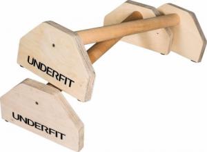 UnderFit Drewniane uchwyty do pompek paraletki UNDERFIT 50 cm 2