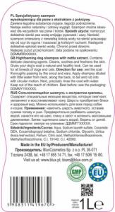 BluxCosmetics Szampon dla psów z ekstraktem z pokrzywy 1L 2