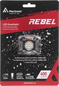 Latarka czołowa MacTronic MACTRONIC LATARKA CZOŁOWA AHL0061 REBEL 400lm 7