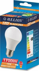 Helios Żarówka LED E27 18W (zamiennik 110W) 1700lm - 230V 3000K (ciepło-biała) - LED-2465 HELIOS 1