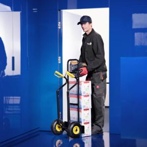 MSW Wózek magazynowy transportowy młynarka stal do 250 kg 5