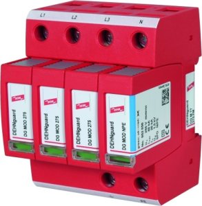 Dehn Ogranicznik przepięć C Typ 2 4P 20kA 1,5kV DEHNguard M TT 275 FM 952315 1