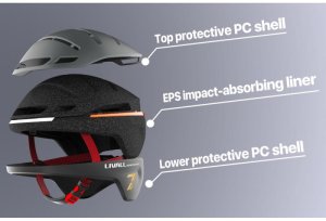 Livall Kask elektryczny na skuter Livall EVO21 Rozmiar L 12