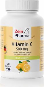 Zein Pharma Zein Pharma - Witamina C, 500mg, 90 kapsułek 1