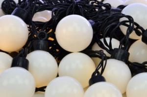 Garthen Oświetlenie - łańcuch 20 białych LED ciepło-biała 2