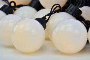 Garthen Oświetlenie - łańcuch 20 białych LED ciepło-biała 3