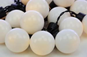 Garthen Oświetlenie - łańcuch 40 białych LED ciepło-biała 3