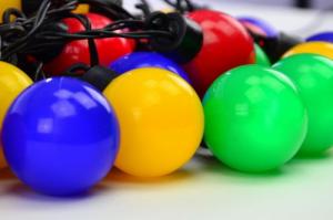 Garthen Oświetlenie - łańcuch party 40 LED kolorowe 3