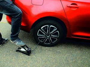 Compass Pompka nożna z manometrem jednotłokowy - TV / GS 4