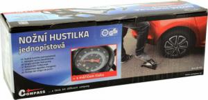 Compass Pompka nożna z manometrem jednotłokowy - TV / GS 5